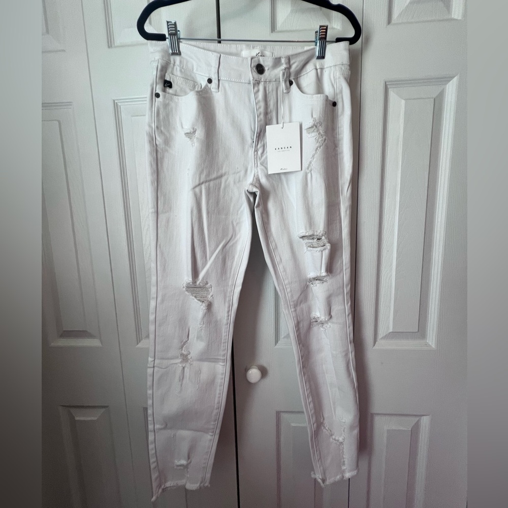 NWT Kancan mid rise ankle skinny
